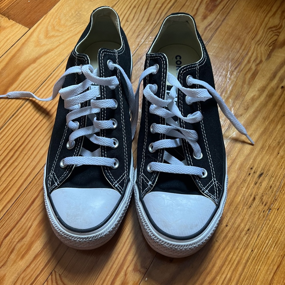 Converse Black W-9.5 M-7.5